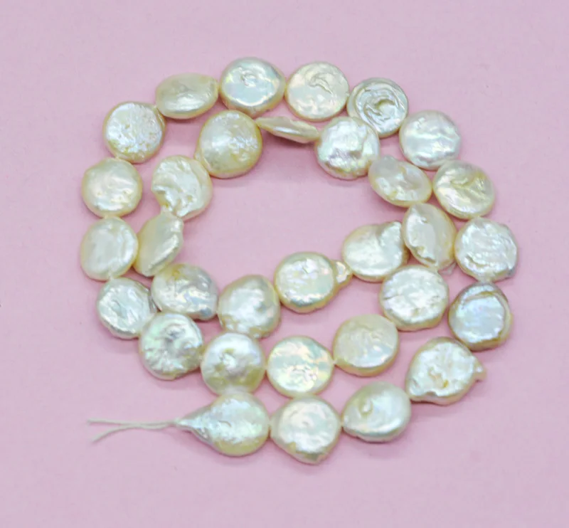 Бусины из пресноводного жемчуга 12 мм 16 дюймов | Украшения и аксессуары