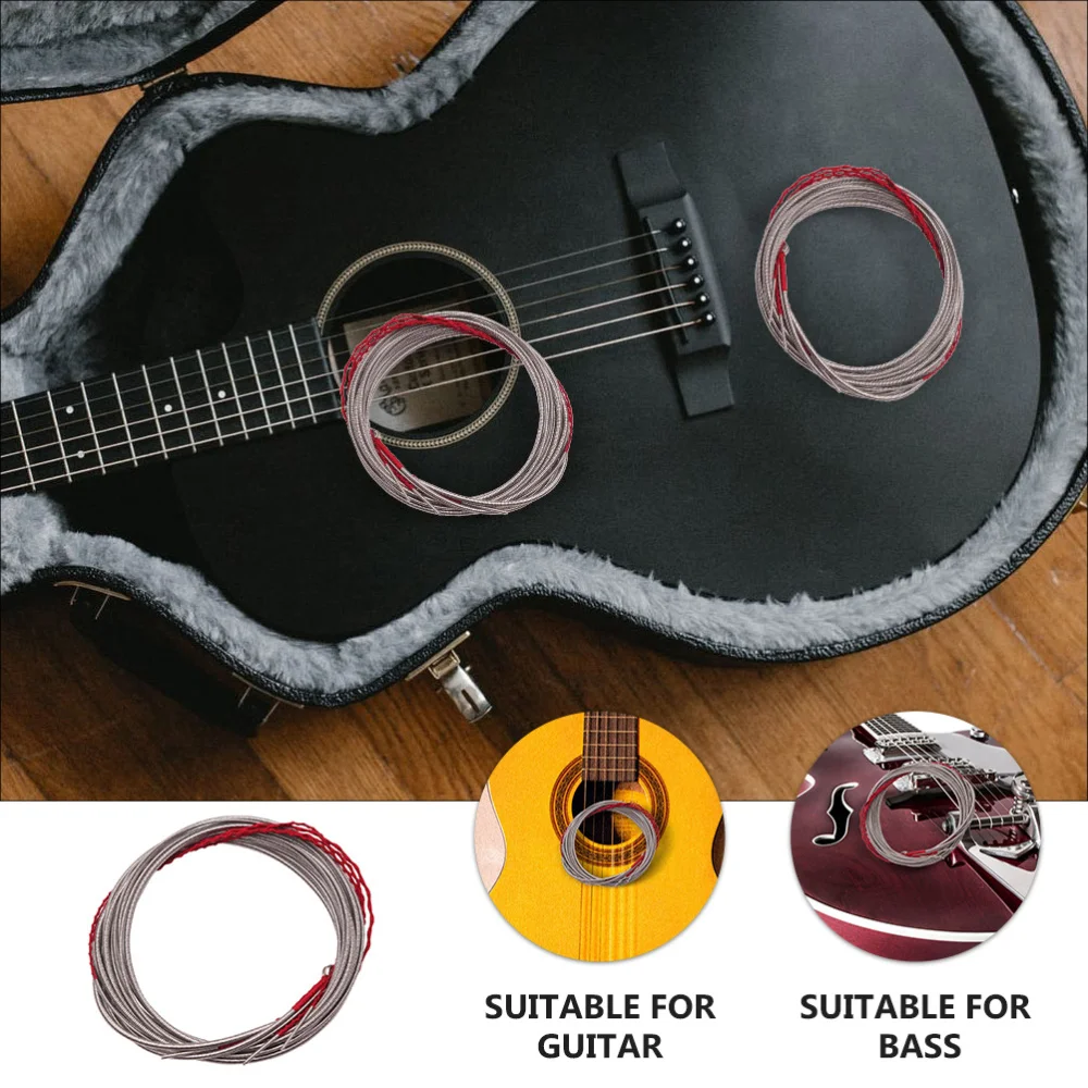 

Guitar String Replacement Copper String for Acoustic Guitar Bass Instrument Part