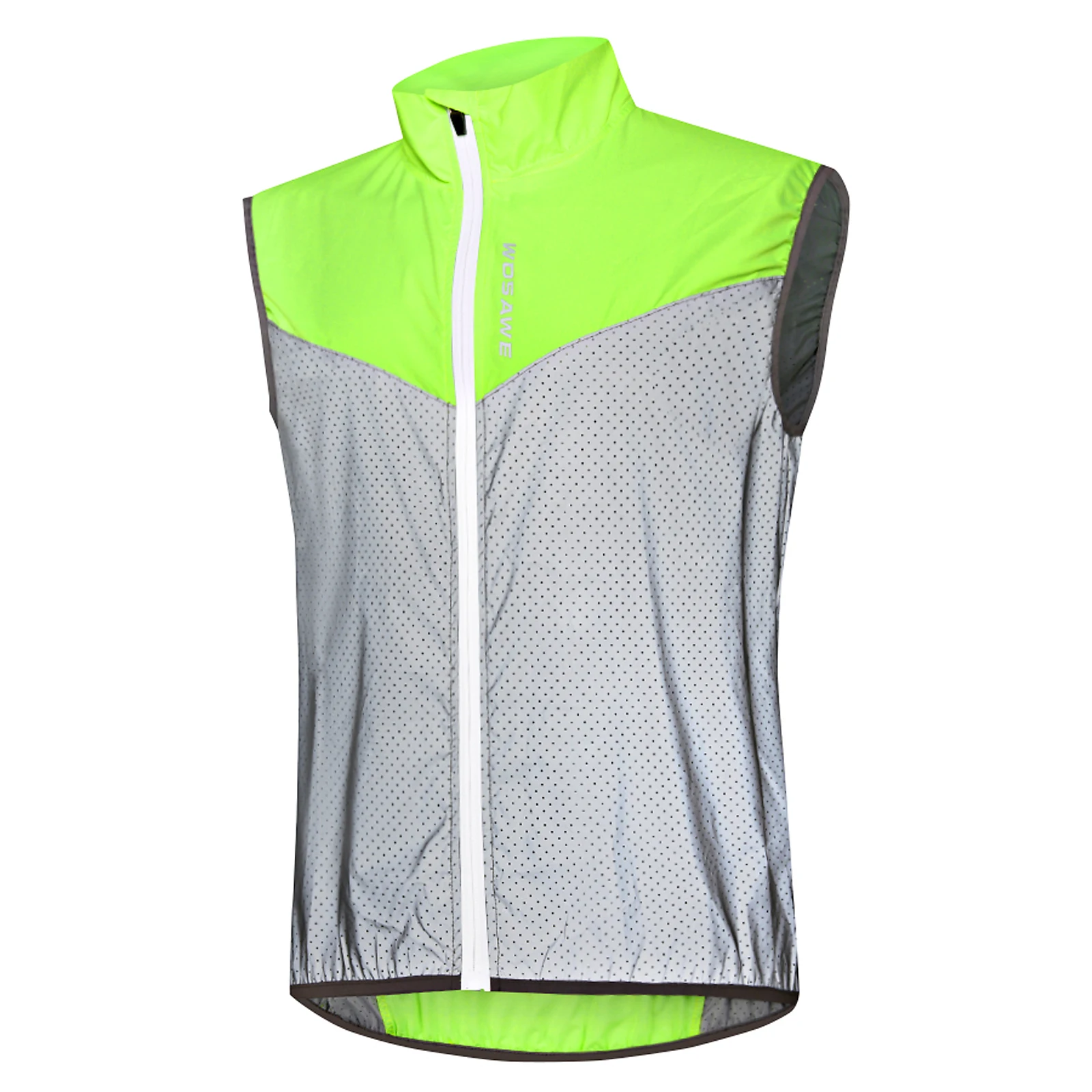 Велосипедный светоотражающий жилет Wosawe дышащий без рукавов уличный для ночных
