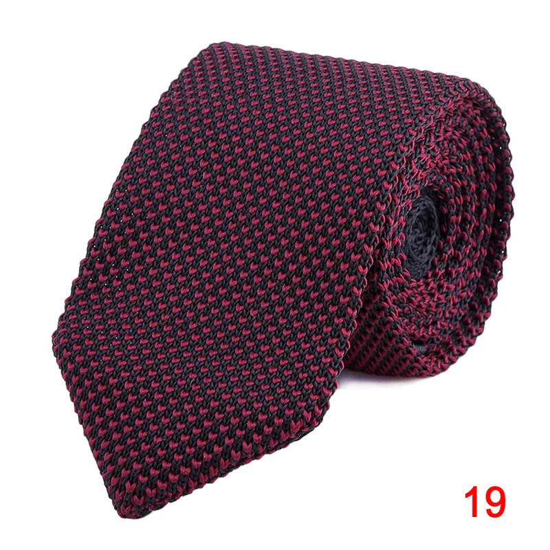 

Men Classic Knitted Necktie Neckwear Breathable for Wedding Party Business Suit J55