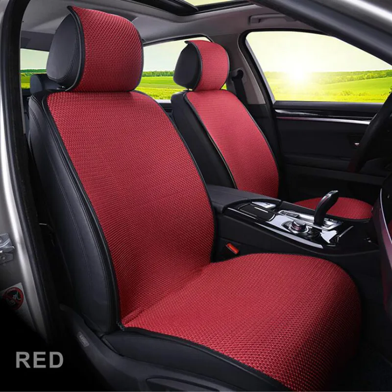 1 шт. дышащие сетчатые чехлы для сидений автомобиля коврик подходит большинства