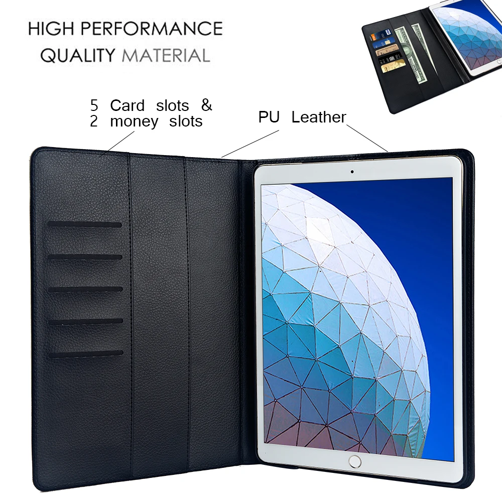 Крутой животный Тигр лошадь волк PU кожаный чехол подставка для Apple iPad Air 2 3 9 7 &quot5