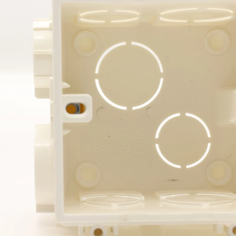 Кассета Esooli универсальная белая размер 86*86 мм для розетки ЕС/Великобритании с