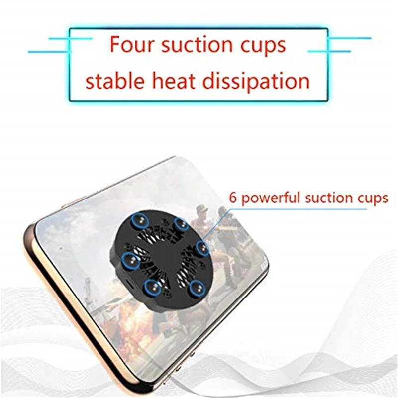 Портативный мобильный телефон кулер геймпад Usb вентилятор для IPhone Samsung Android Pubg