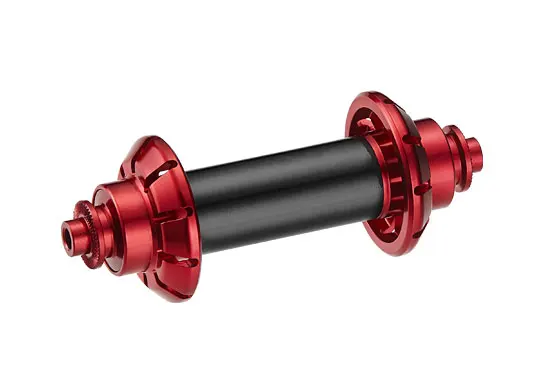 Powerway R51 дорожный велосипед подшипник ПЕРЕДНЯЯ СТУПИЦА 86 г черный/красный прямой