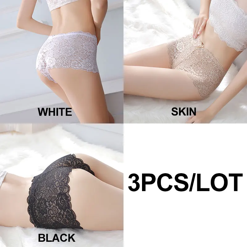 6 шт./лот, женское нижнее белье, женские трусики, ropa interior femenina, женские сексуальные кружевные трусики размера плюс S M L XL XXL 3XL 4XL, P0045 - Цвет: (3)P0045-WSB