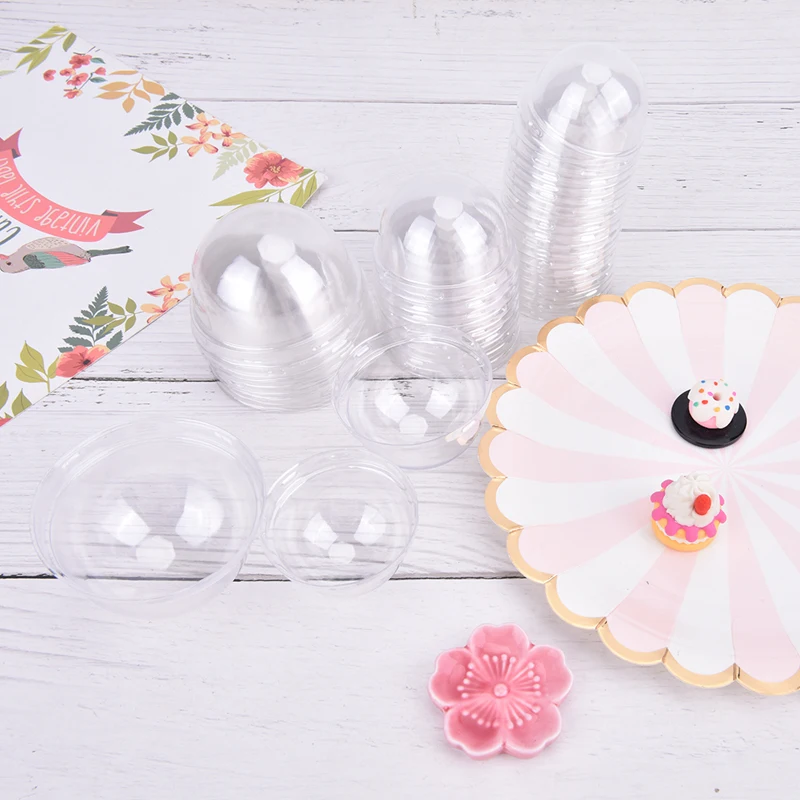 100pcs Cupcake Transparent Lid Cover For Baking Cups Muffin Paper Cup Clear Cake Case Dome Holder Box Container | Дом и сад