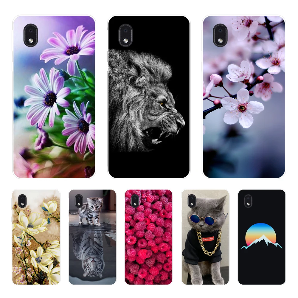 Амортизирующий силиконовый чехол из ТПУ для Samsung A01 Core A 01 A11, чехол для Galaxy A01core A 01 M01 Core A 11, защитная задняя крышка