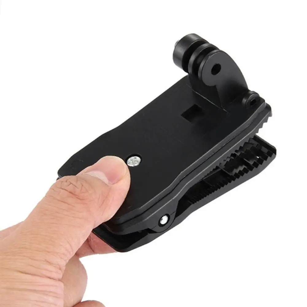 360 градусов Поворотный шляпа пояс зажимное Крепление зажим на рюкзак для