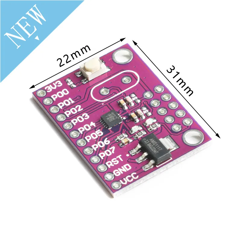 C8051F300 микроконтроллер MCU макетная плата модуль от 2 7 в до 5 В | Электроника