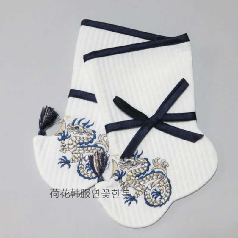 

Korean Children's Socks One Year Old Children's Birthday Dragon Embroidered Socks