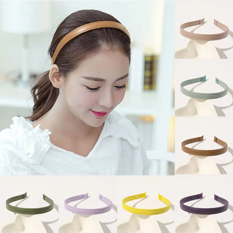 Женский обруч для волос с тонкими краями винтажный головной из искусственной