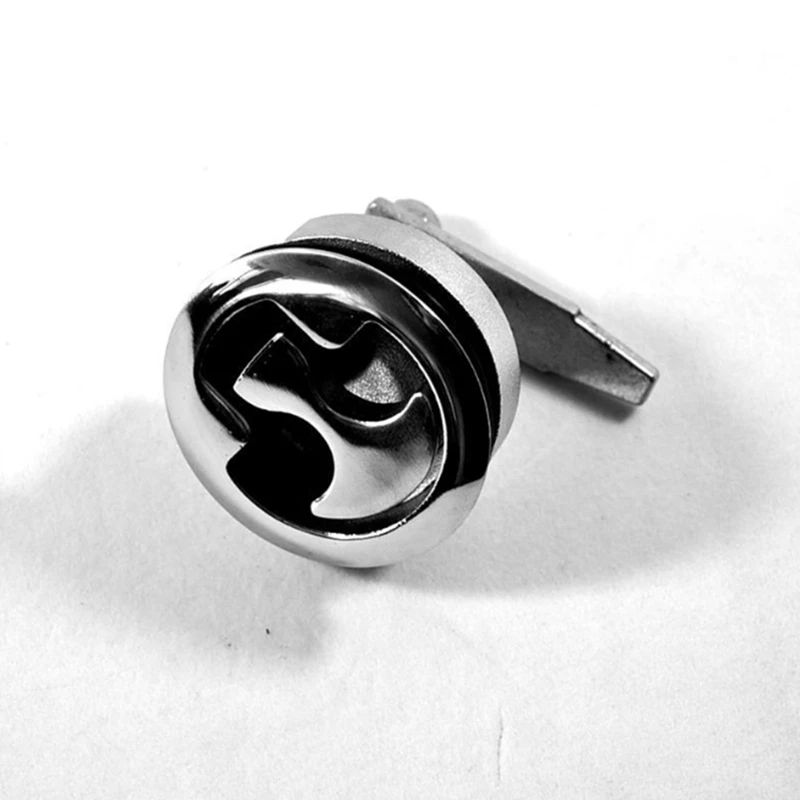 Серебряный МОРСКОЙ лодочный пол Пряжка Люк защелка заподлицо поворотный