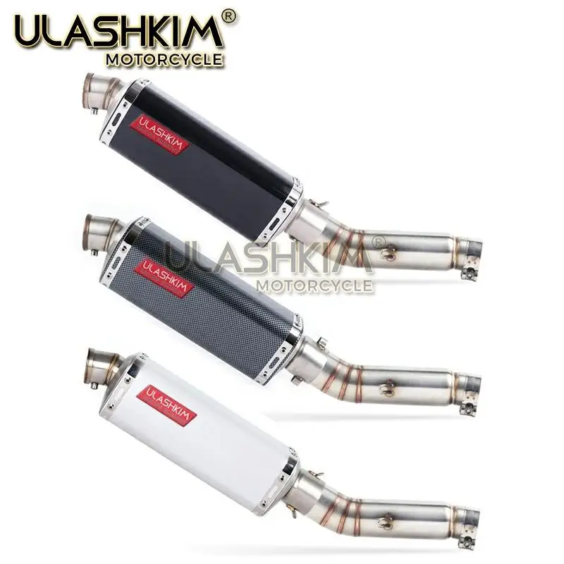 Выхлопная труба глушителя для мотоцикла средняя без шнуровки HONDA CBR400 CB500R CBR500R 2013
