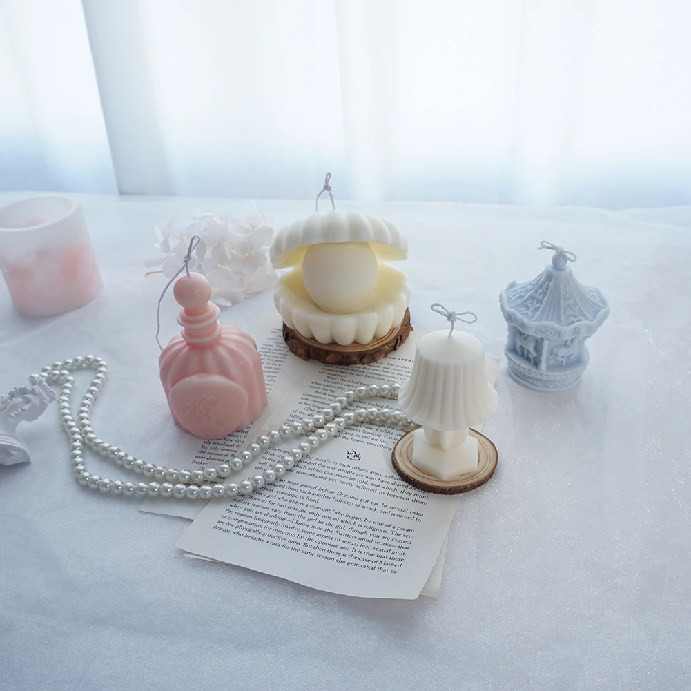 3D форма для морской свечи гребешков Рождественская Подарочная коробка свечей