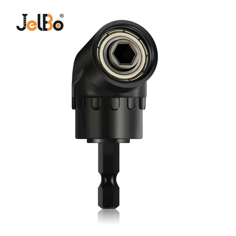JelBo 105 Degree Extension Right Angle Head Screwdriver Drill Bit Magnetic Holder Adaptor for Socket Accessories | Инструменты