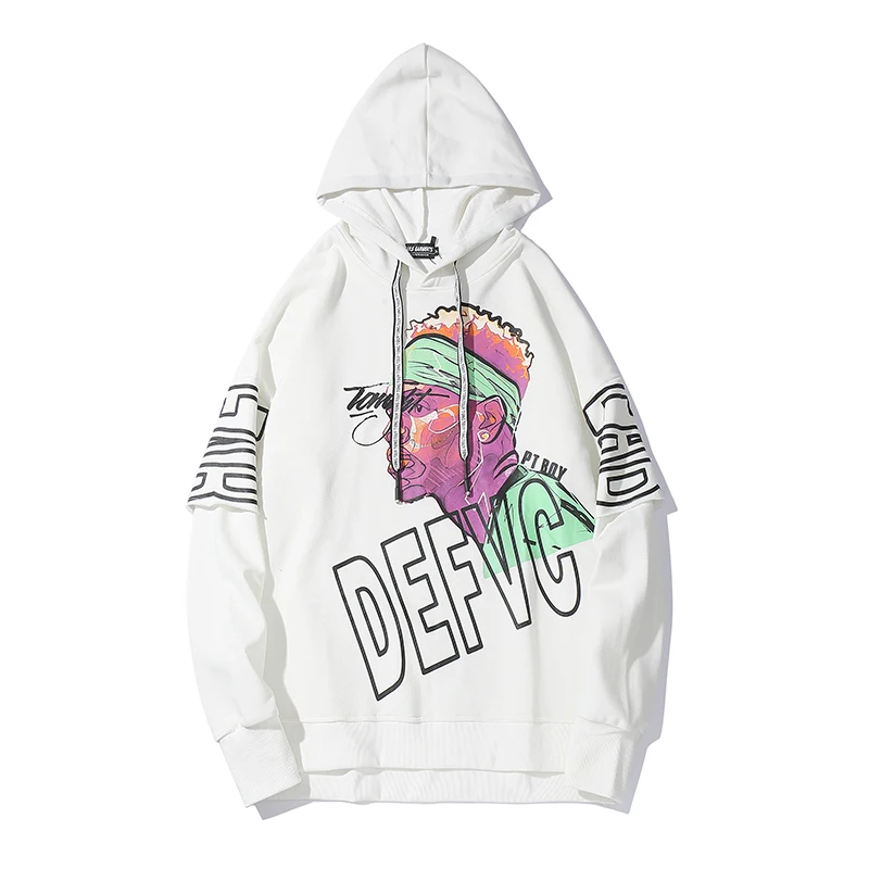 Свитшот мужской с капюшоном в стиле хип-хоп | Мужская одежда