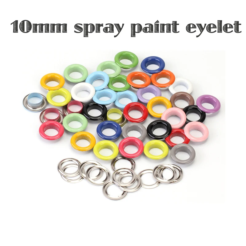 

Металлические люверсы для скрапбукинга, 10 мм, 100 шт.