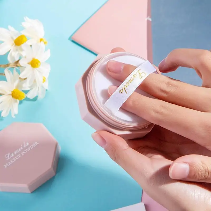 

1pcs Makeup Loose Powder Oil-control Retouch Pores Colour Brighten Powder Tools Setting Long Moisturizing Lasting Skin V9M8