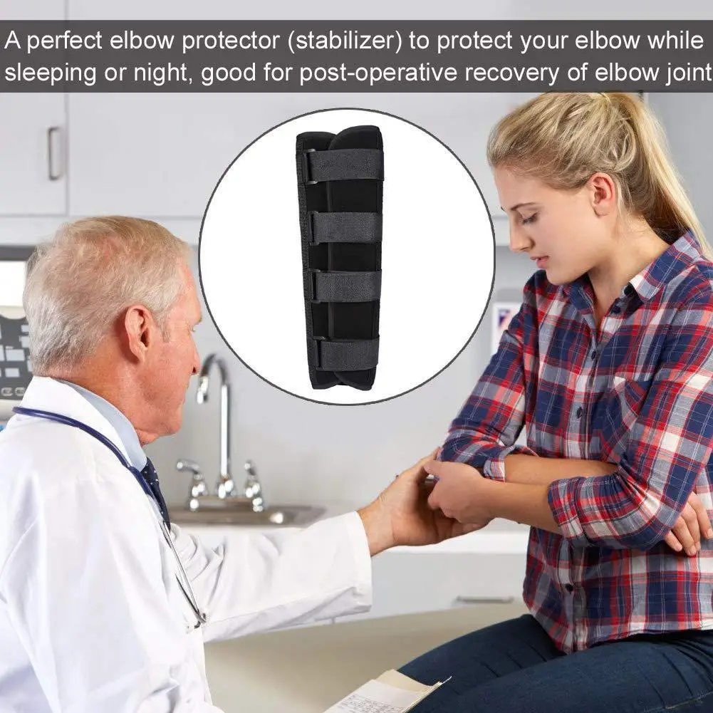 1pc Elbow Fixation Adjustable Arm Splint Band Strap Protector Support Pads Adult Kids Sports Joint Recovery Equipment Belt | Красота и