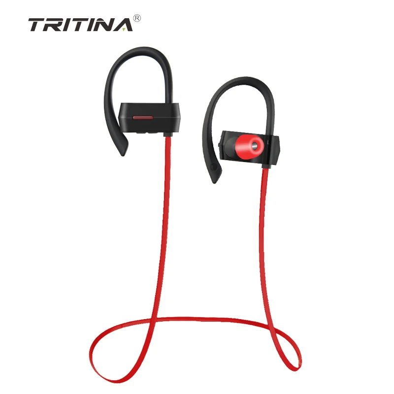 Tritina Беспроводные наушники с микрофоном Bluetooth4.1 стерео спортивные