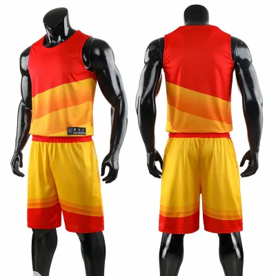 Баскетбольный костюм для мужчин колледжа летних игр тренировочный спортивный