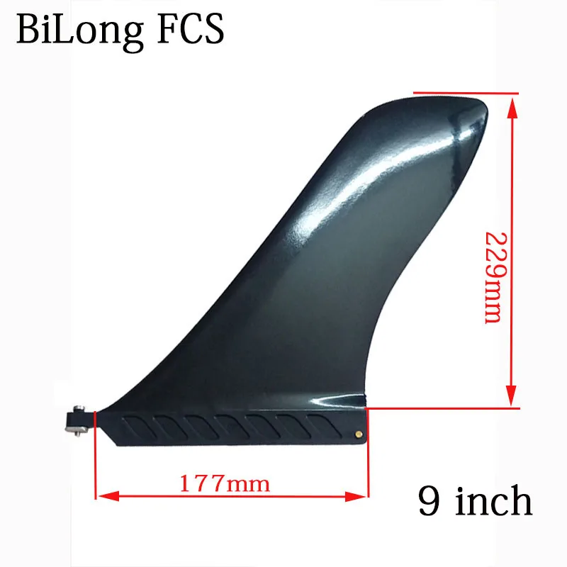 SUP доска для серфинга хвост плавник лопастная нейлон плюс волокно 6 до 10 дюймов