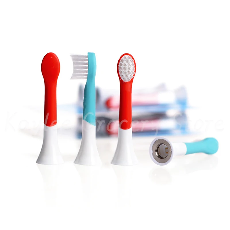 4 шт. детские головки для электрической зубной щетки Philips Sonicare Kids HX6044 HX6042 R710 RS910 |