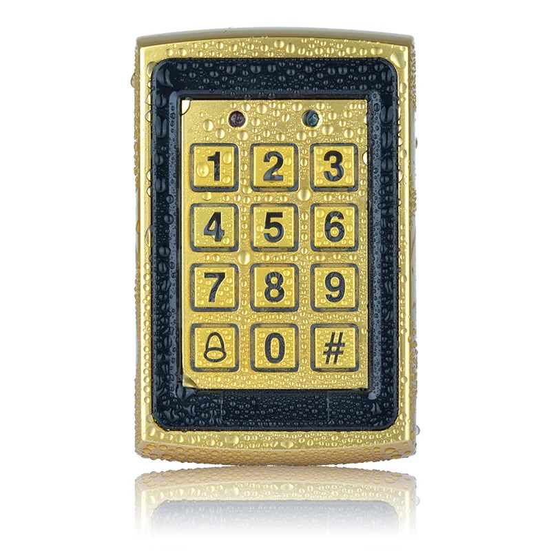 RFID карта Пароль металлическая клавиатура контроля доступа водонепроницаемый