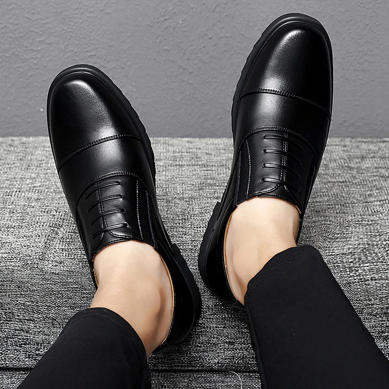 

Zapatos De Hombre 2020 Casual Leather Man Shoe Basso Vintage Men's Shoes Menshoes Men Loafers Winter