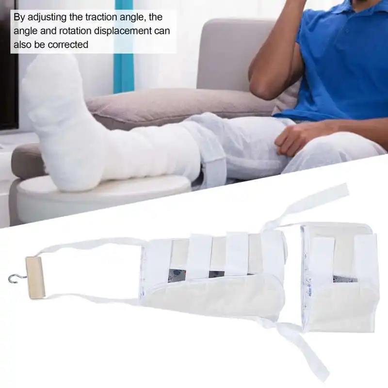 Ногу Поддержка корректирующий пояс до колена фиксируемый Бандаж с вакуумными