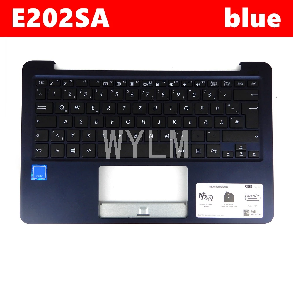 

E202SA для ASUS E202SA E202S E202SA E202 двуязычная рамка для клавиатуры ноутбука C Внешний чехол