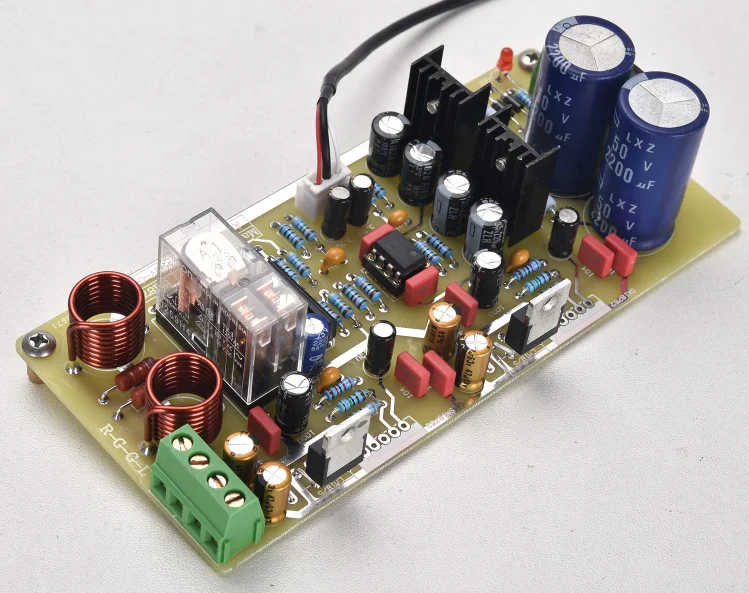 

Assembled HIFI SK18752 / LM1875 amplifier board 30W+30W With 5532 op amp preamp