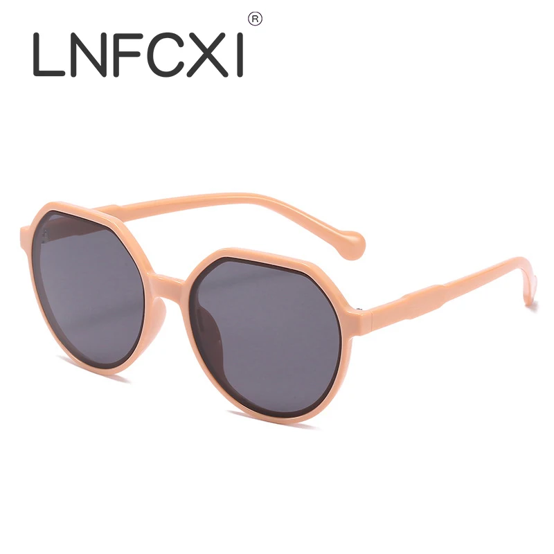 

LNFCXI Sunglasses Women Shades for Women New Fashion Small Frame Cute Candy Color Eyewear UV400 Summer Accessories