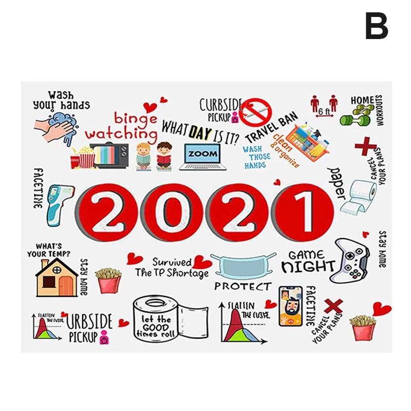 

2020/2021 Commemorative Blanket Large Memory Blanket Gift Warm Comfortable for Bed Sofa Chair Camping TP-Hot