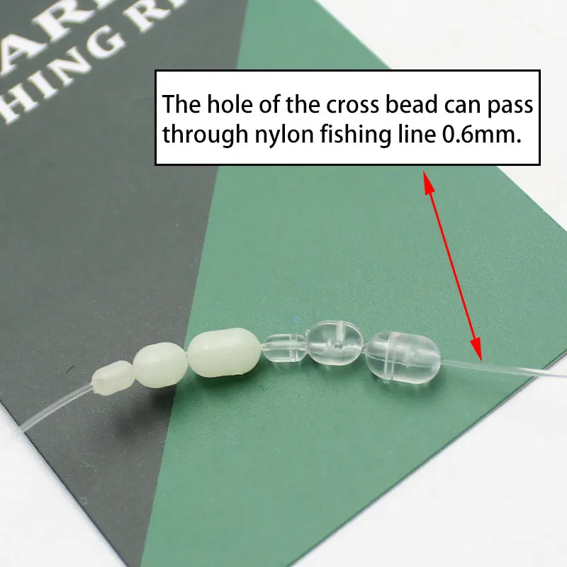 100 шт. аксессуаров для карповой рыбалки - перекрестные бусины для волосных оснасток, фидерных бусин, чод-зиг оснасток, лесок для рыбалки, снасти для рыбной ловли.