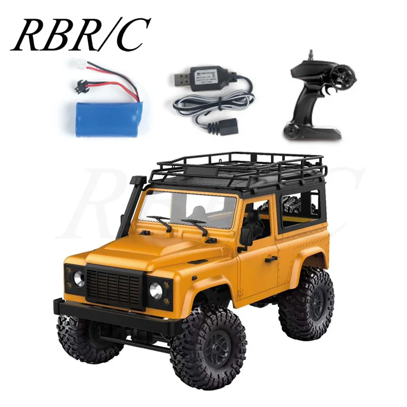 MN D90 RTR 1/12 2.4G 4WD Front LED Lamp Crawler Off-Road Truck Simulation Climbing Four-Wheel Drive Remote Control RC Car