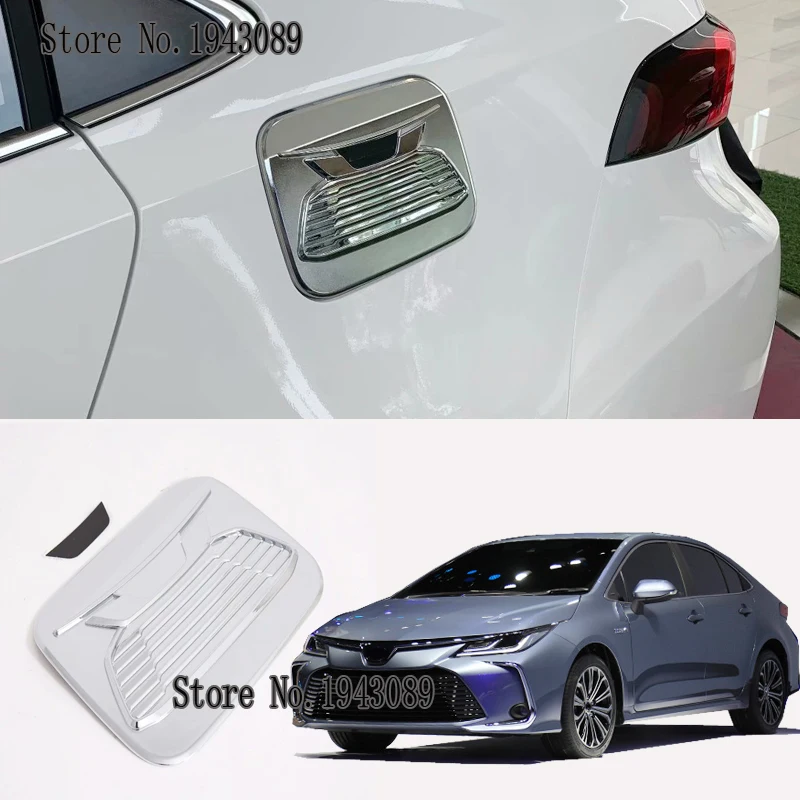 Для Toyota Sedan Corolla E210 Prestige Altis ABS хромированная крышка топливного бака автомобиля-Стайлинг отделка масляный топливный колпачок защитный