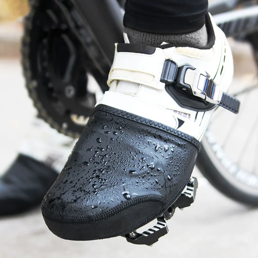 

Bicycle Road Bike Half Palm Toe Lock Cover Windproof Warm Shoe Cover Non-Slip Protective Cover Mountain Bike Bicycle Equipment