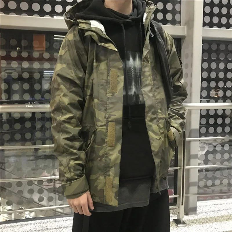 Сверхлегкая тактическая куртка Hard Shell песочный Ночной камуфляж