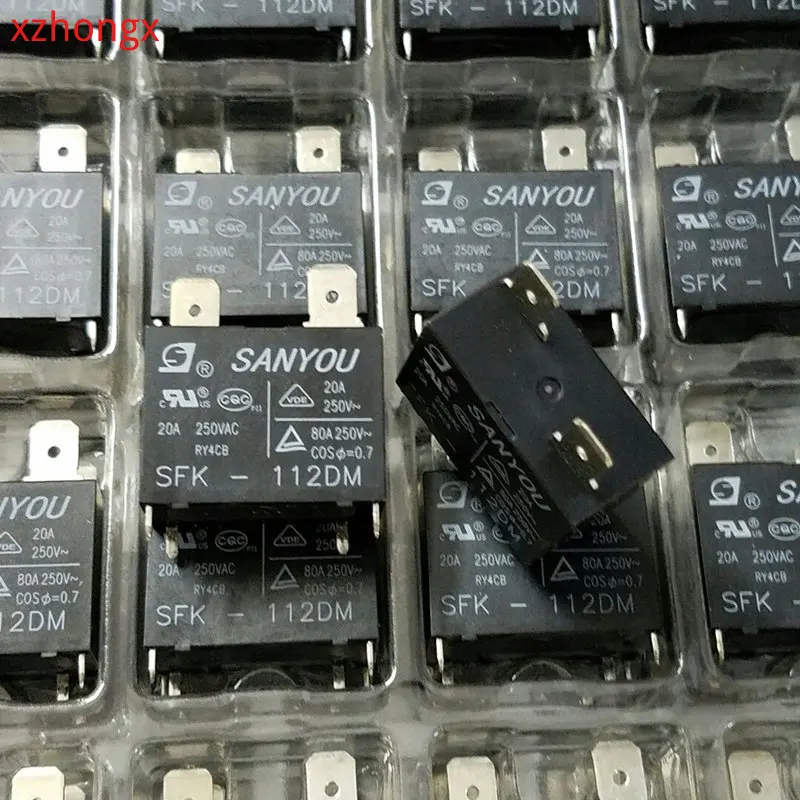 

SFK-112DM 12V relay de 4 pies
