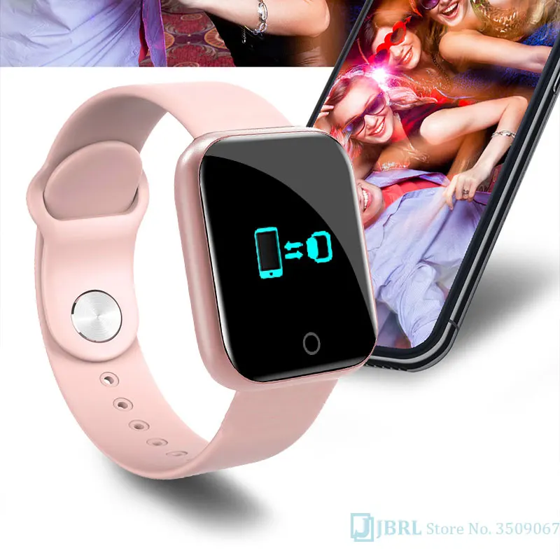 Smart Wristband for Lady Fashion Fitness Tracker Full-Touch-Screen Female Digital Watch Gift Women and Men | Электроника