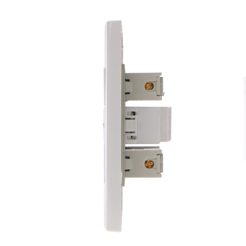 16 А настенная двойная итальянская/Чили розетка адаптер с двойным USB портом панель