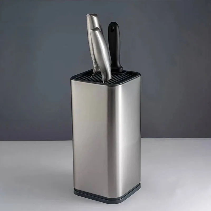

Kitchen Knife Inserted Holder Storage Tank Holder Cutting Board Stand Chef Ceramic Knife Block Organizer Kitchen Accessories