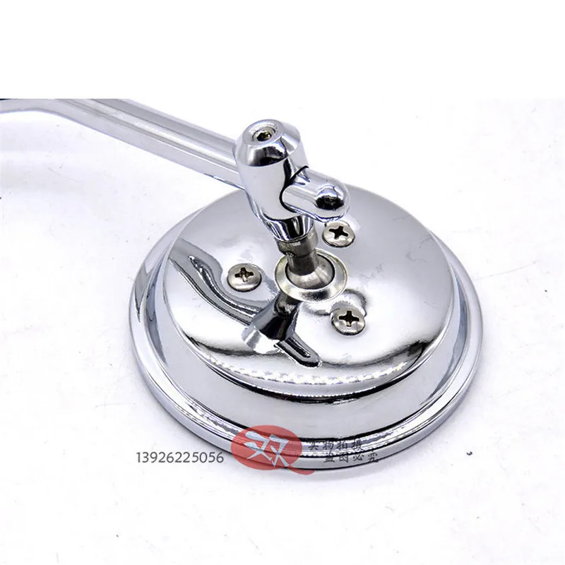 Металлические хромированные круглые Мото Аксессуары для зеркал заднего вида