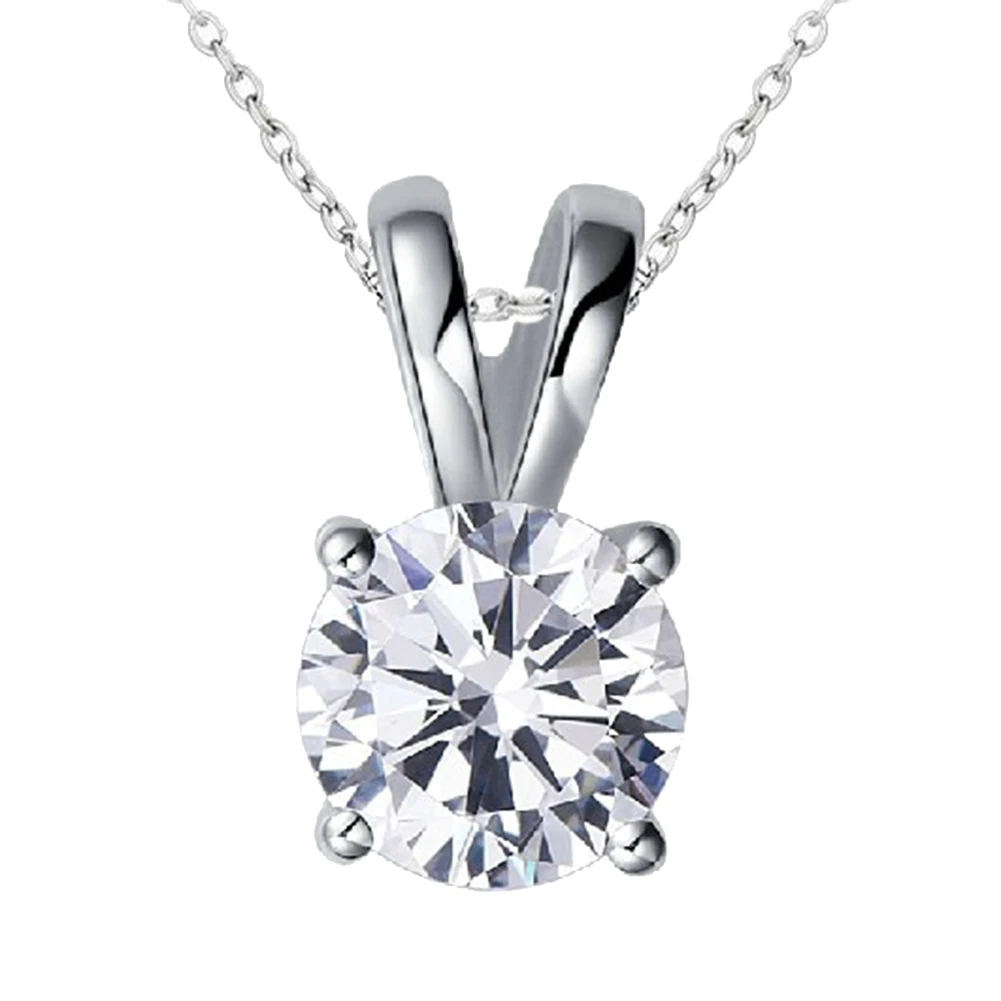 Collares de moda 2019 ожерелье женское модное круглый кубический цирконий кулон