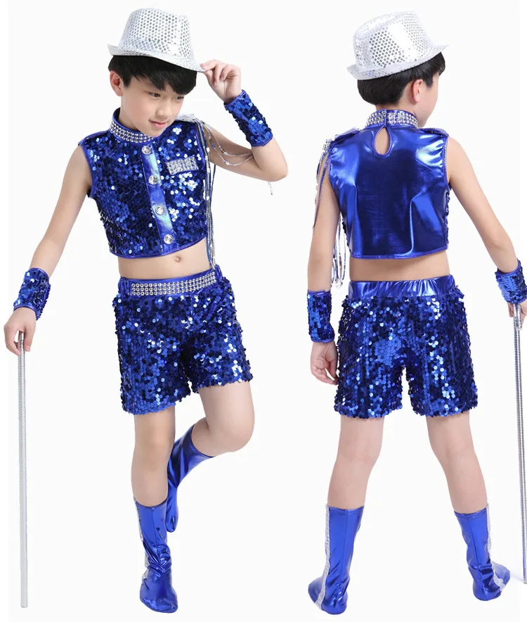 Детский костюм для джазовых танцев детский выступлений Детская танцевальная