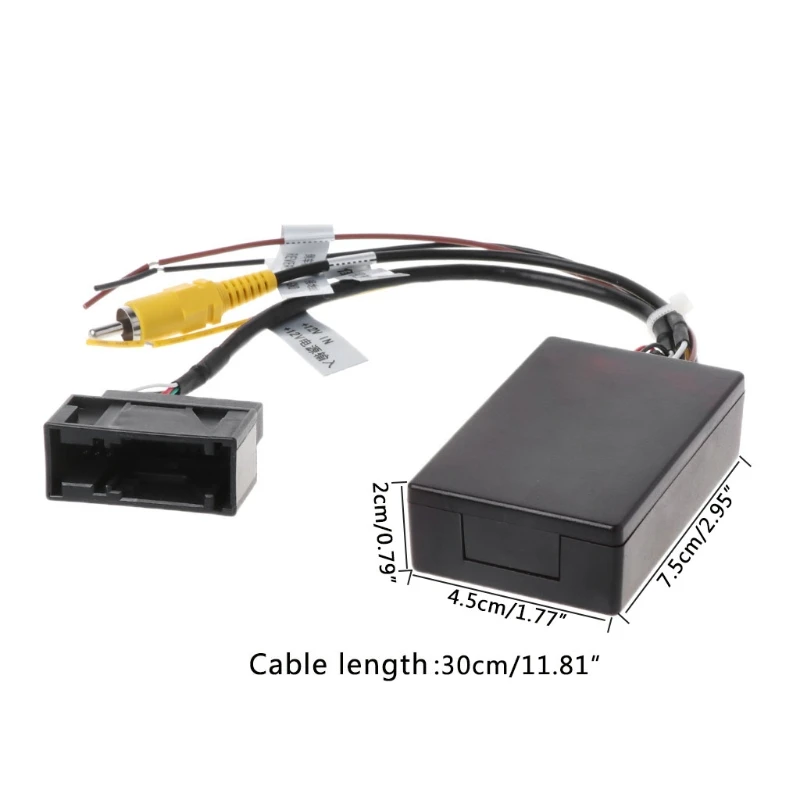 

Car Backup Camera Rearview RGB To AV Converter Adapter Box For VW Volkswagen