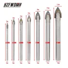 3-12 мм стекло мрамор фарфор копье голова керамическая плитка сверла набор лопата сверло электроинструменты аксессуары металлические сверла инструменты