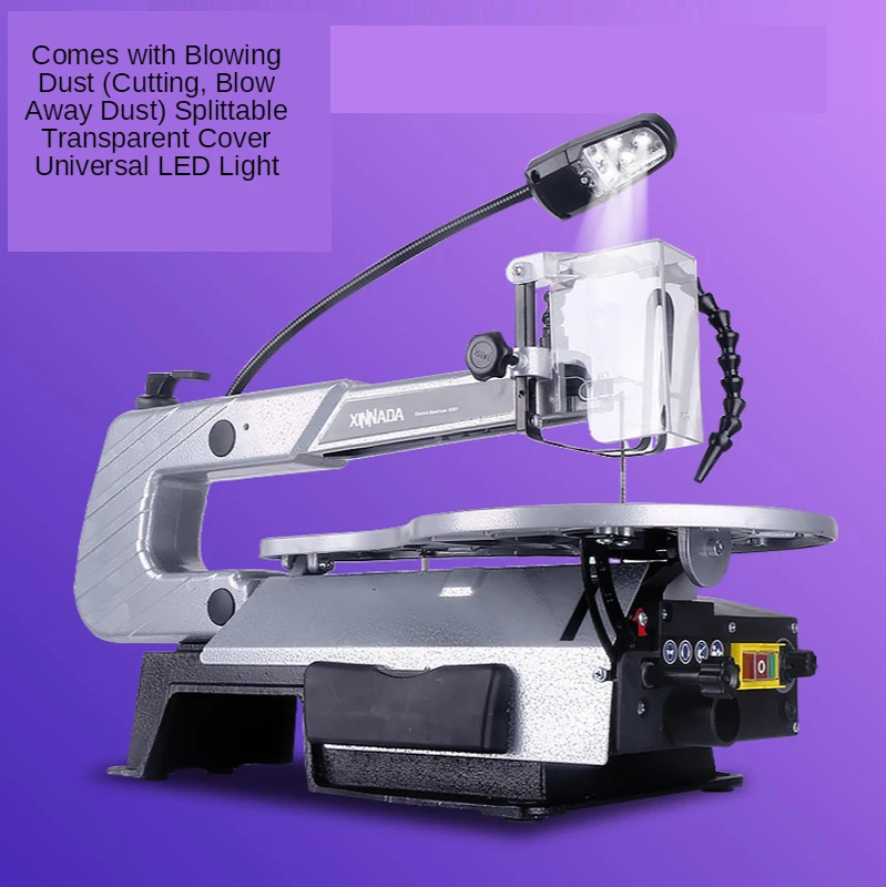 

Electric Scroll Saw Desktop Wire Saw DIY Carving Machine Wood Working Tools Decoration Jifa Garland Saw Wire Cutting Machine
